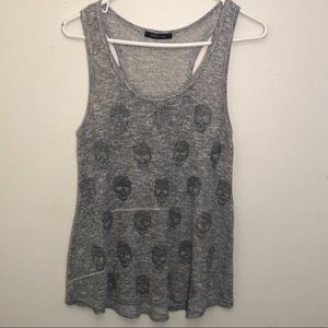Skull Tank Top for Women Size L